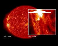 NASA's IRIS Spots Its Largest Solar Flare
