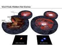 Astronomers find elusive target hiding behind dust