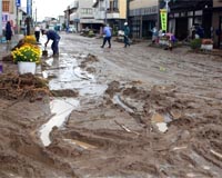 Four dead as rivers overflow in Japan