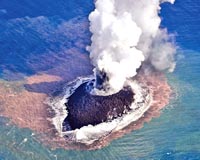 Noise produces volcanic seismicity, akin to a drumbeat