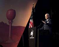 Raymond sworn in as head of Space Force