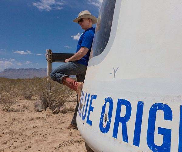 Amazon's Jeff Bezos to go to space on Blue Origin rocket