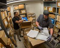 Team braves wildlife, dust and darkness to find safe home for abandoned records