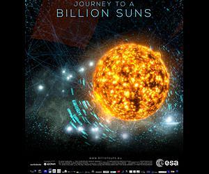Journey to a billion suns - world premiere of planetarium show