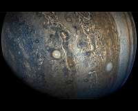 Jupiter's Stunning Southern Hemisphere
