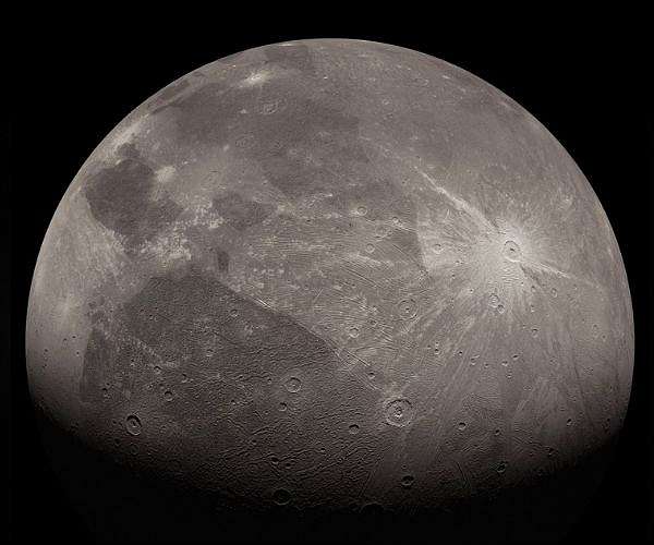 Salts and organics observed on Ganymede's surface by June