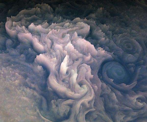 NASA's Juno Mission Captures Dynamic Cloud Patterns on Jupiter