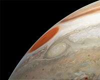 Juno's Latest Flyby of Jupiter Captures Two Massive Storms