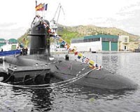 India launches second Scorpene-class submarine