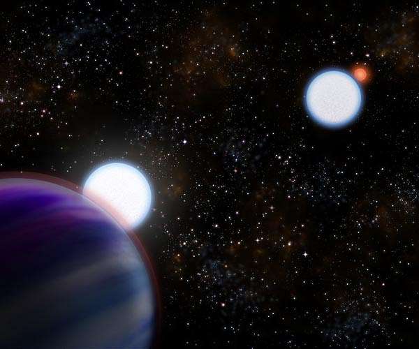Astronomers show how planets form in binary systems without getting crushed