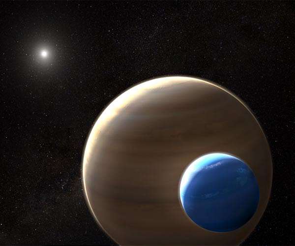 Evidence for a second supermoon beyond our solar system
