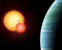 Astronomers discover new planet orbiting two stars