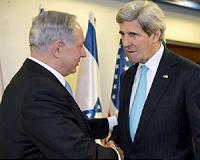 Kerry meets Netanyahu, Abbas over peace talks crisis