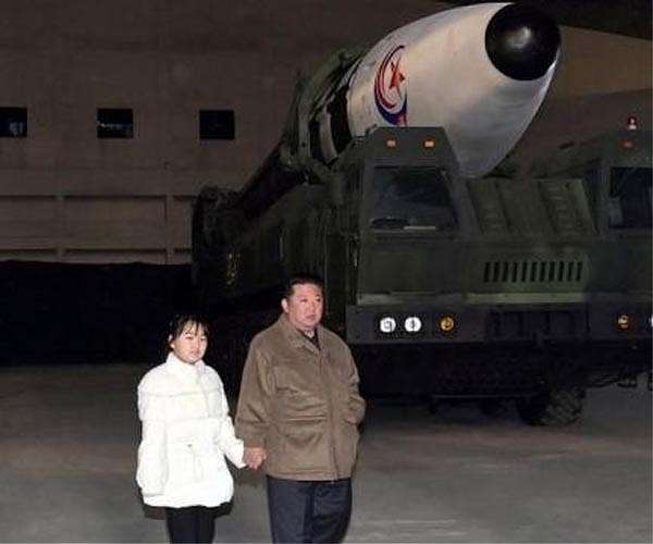 Kim oversees North Korean ICBM launch with daughter in tow