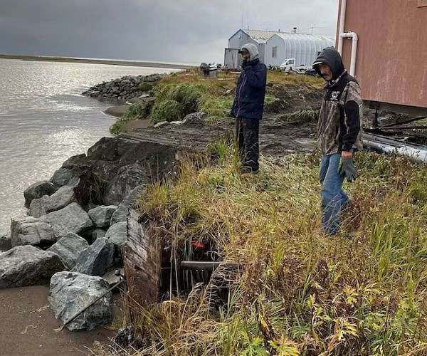 Kivalina fights climate disasters amid Arctic Sea ice loss and storms.