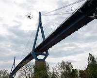 DLR tests the City-ATM system at the Kohlbrand Bridge in Hamburg