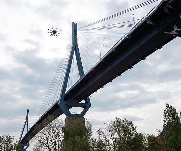 Cutting-edge robotic system advances bridge crack detection technology