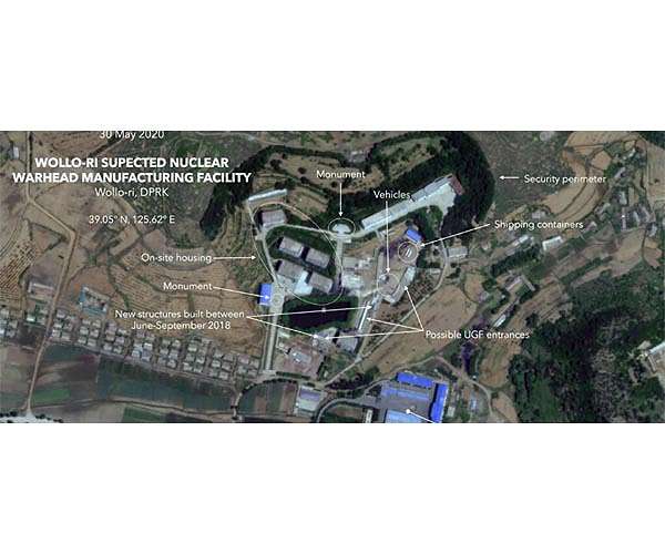North Korea's nuclear bomb-making capabilities watched from orbit