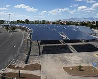 Volvo's Hagerstown MD site opens parking lot solar canopy