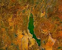 Fishing with guns on a lake under threat in Kenya
