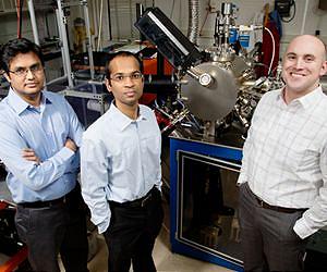 Researchers strain to improve electrical material and it's worth it