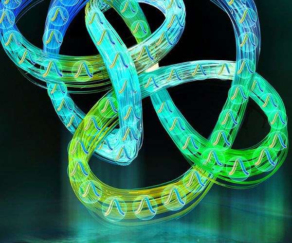 Tying Knots Inside Lasers