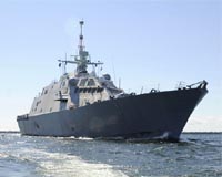 US First Littoral Combat Ship Under Way