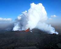 Study links rapid ice sheet melting with distant volcanic eruptions