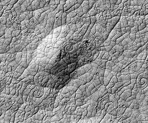 New form of Mars lava flow dicovered