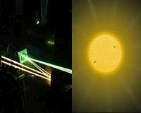 Lasers could rapidly make materials hotter than the Sun
