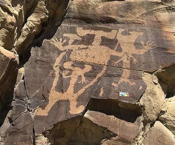 12,000-year-old rock art in North America