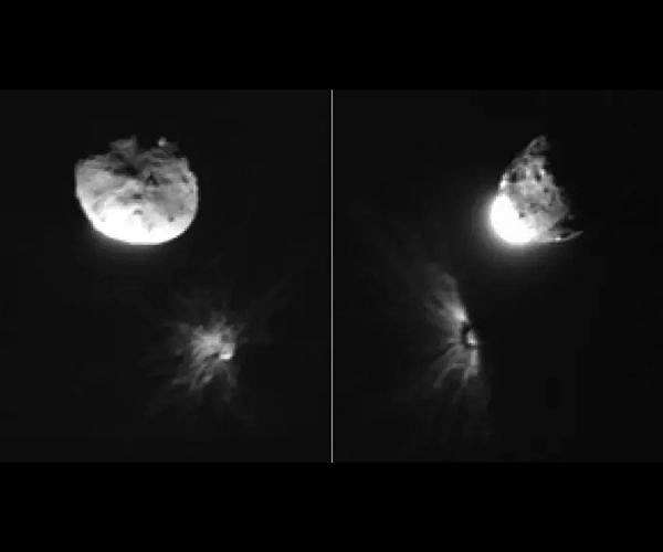 Close-up views of NASA's DART impact to inform planetary defense