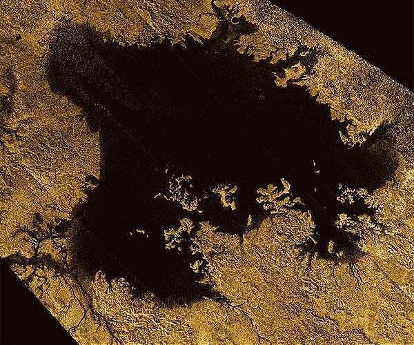New analysis of Cassini data yields insights into Titan's seas