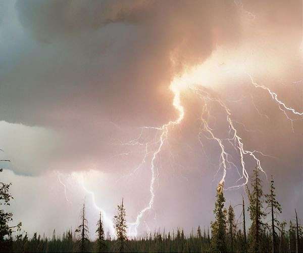 Lightning bolt scorches four people near Sydney Opera House