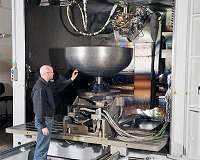 Giant Satellite Fuel Tank Sets New Record for 3-D Printed Space Parts