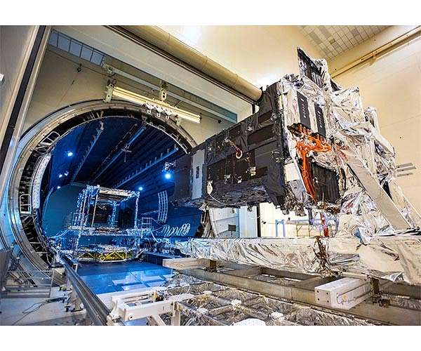 Missile Warning Satellite Delivered to Cape Canaveral