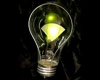 LED bulbs can both light a room and provide communications link