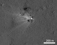 NASA's LRO Spacecraft Captures Images of LADEE's Impact Crater