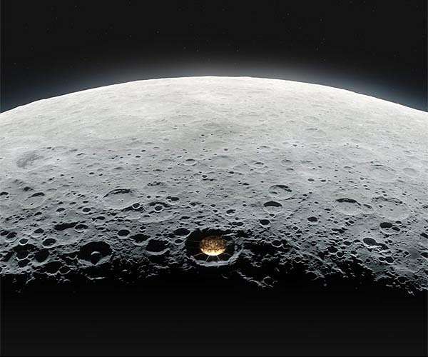 Illuminating the Cosmic Dark Ages with a Lunar radio telescope