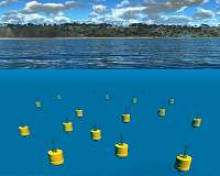 Swarm of underwater robots mimics ocean life