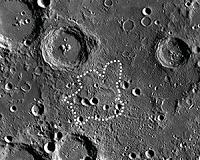 Mound near lunar south pole formed by unique volcanic process