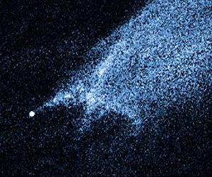 Hubble Sees Suspected Asteroid Collision