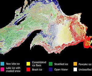 NASA Helps Melt Secrets of Great Lakes Ice