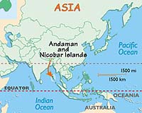 Huge quake strikes off India's Andaman Islands