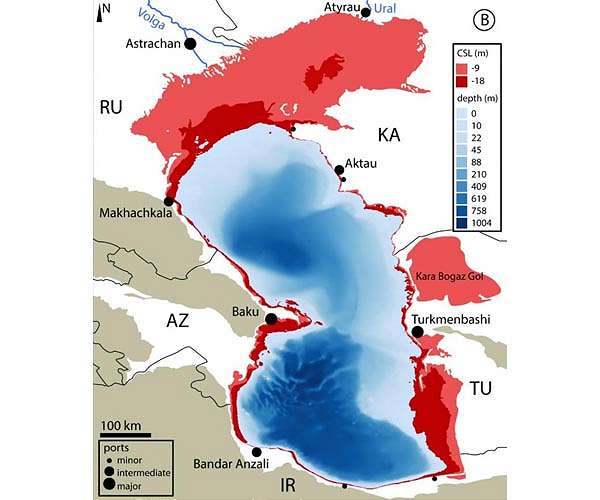 Caspian crisis: Sinking sea levels threaten biodiversity, economy and regional stability
