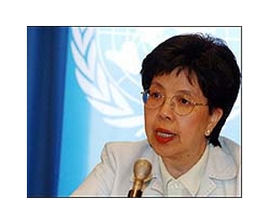 UN health chief raises concern about vaccine 'mistrust'