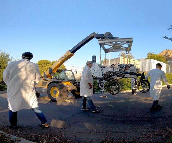 NASA Readies Perseverance Mars Rover's Earthly Twin