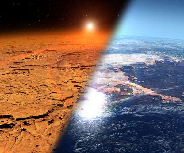 A hydrogen-rich first atmosphere for Mars inferred from clays on its surface
