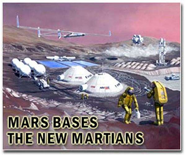 Swiss kids suit up for 'Mission to Mars'
