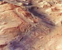 Shaping the surface of Mars with water, wind and ice